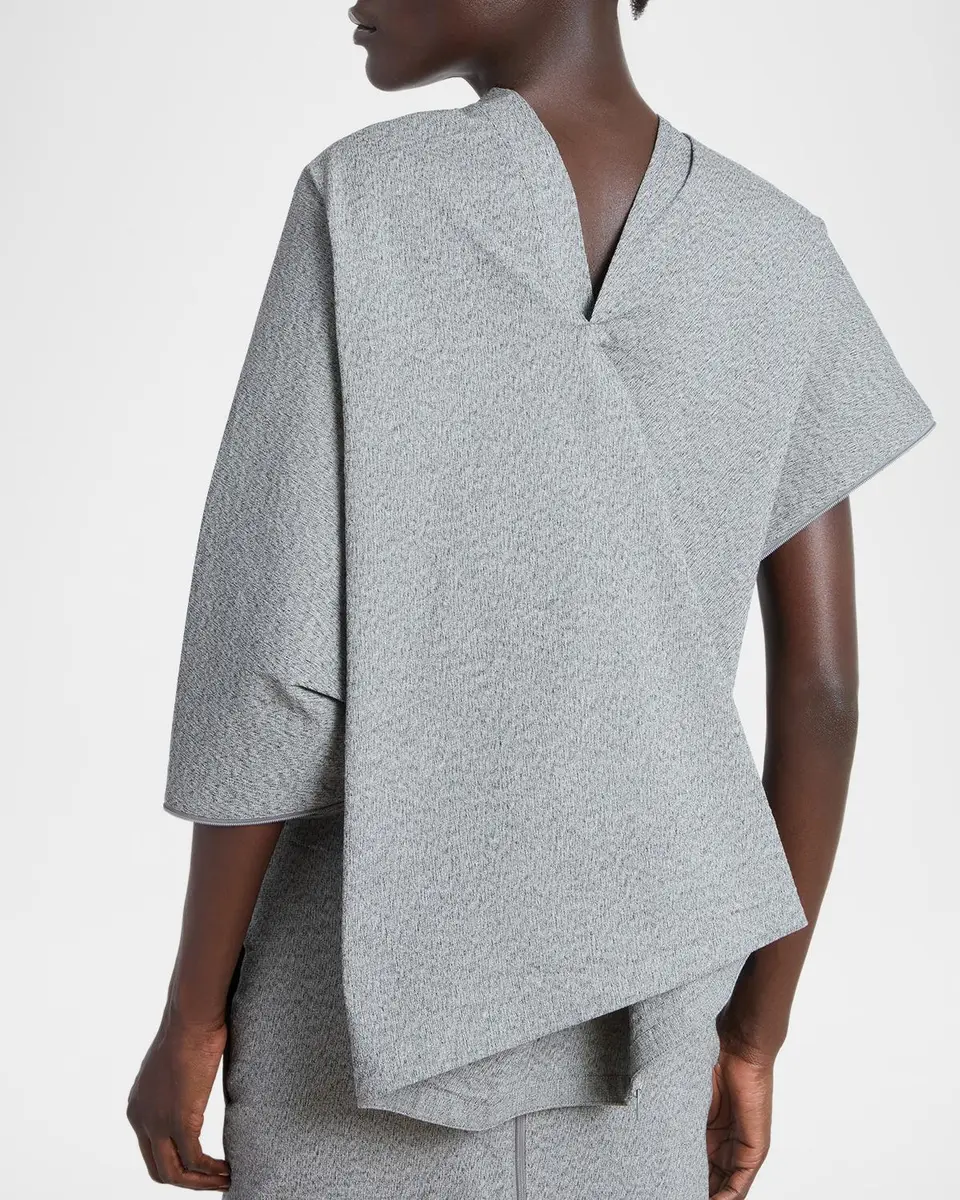 Issey Miyake Allow Sculptural Cape Maxi Dress | Thumbnail 5 Issey Miyake Allow Sculptural Cape Maxi Dress | Thumbnail 5