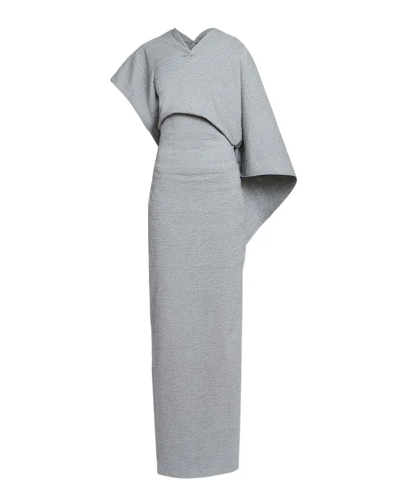 Issey Miyake Allow Sculptural Cape Maxi Dress | Image 1 Issey Miyake Allow Sculptural Cape Maxi Dress | Image 1