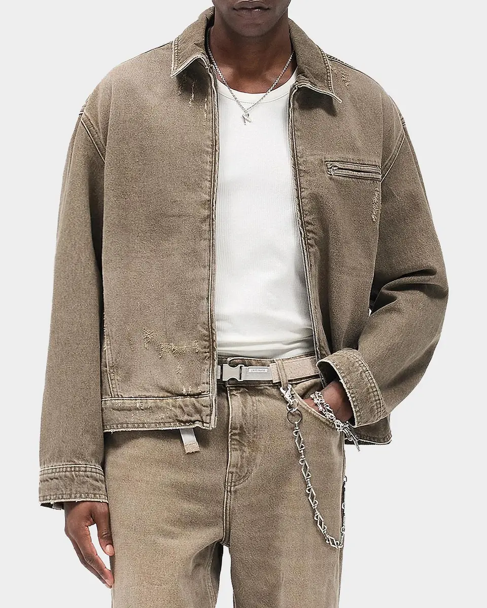 Represent Men's Legacy Cotton Denim Jacket | Thumbnail 4