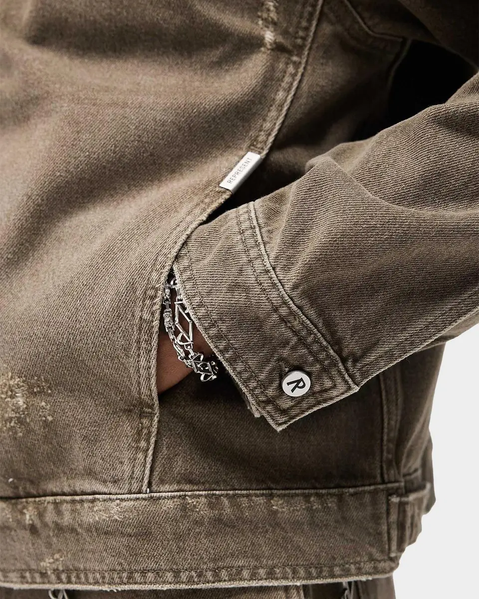 Represent Men's Legacy Cotton Denim Jacket | Thumbnail 8