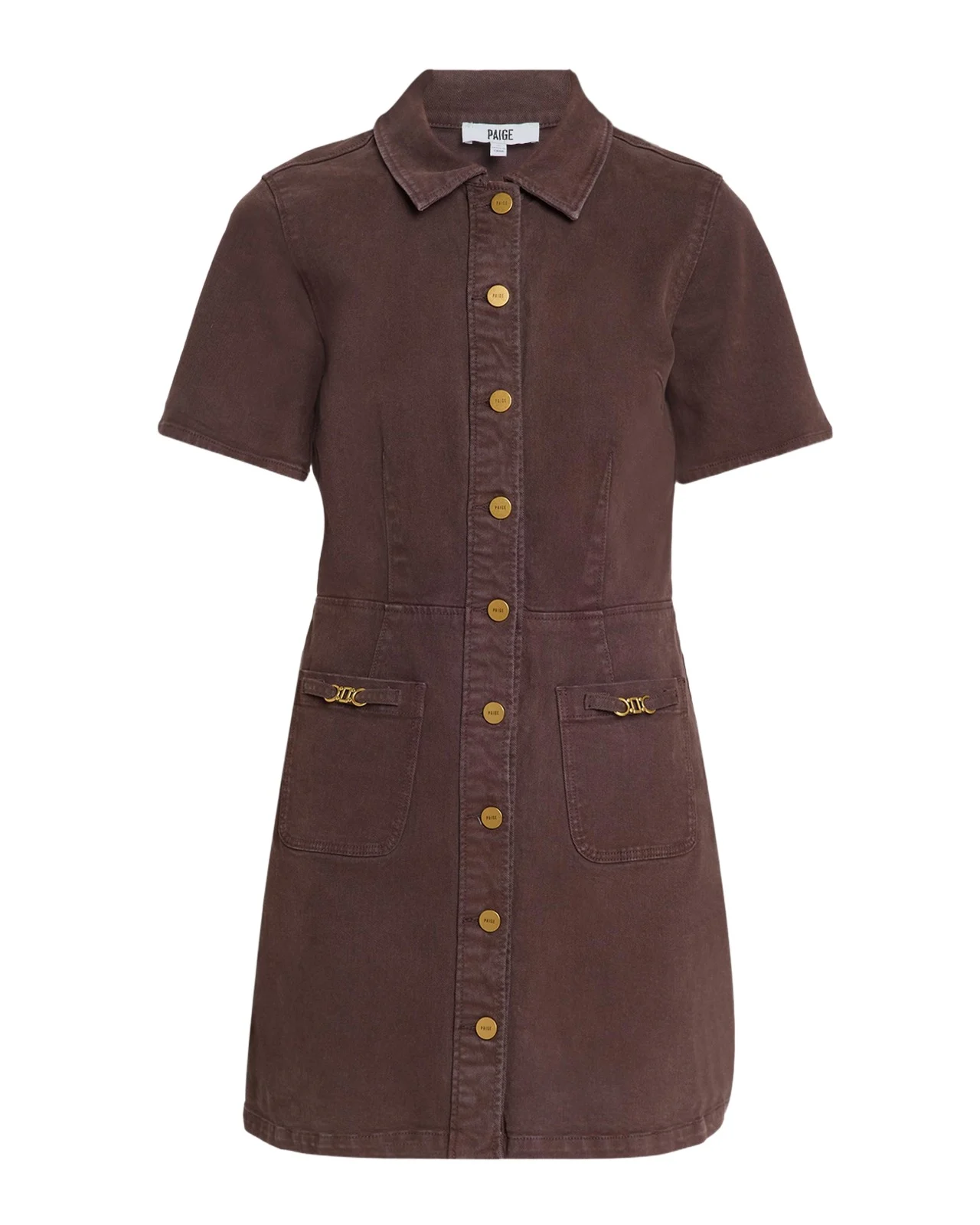 Clementine Stretch Cotton Mini Dress