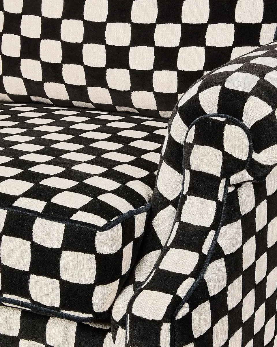 MacKenzie-Childs Gambit Accent Chair | Thumbnail 4 MacKenzie-Childs Gambit Accent Chair | Thumbnail 4