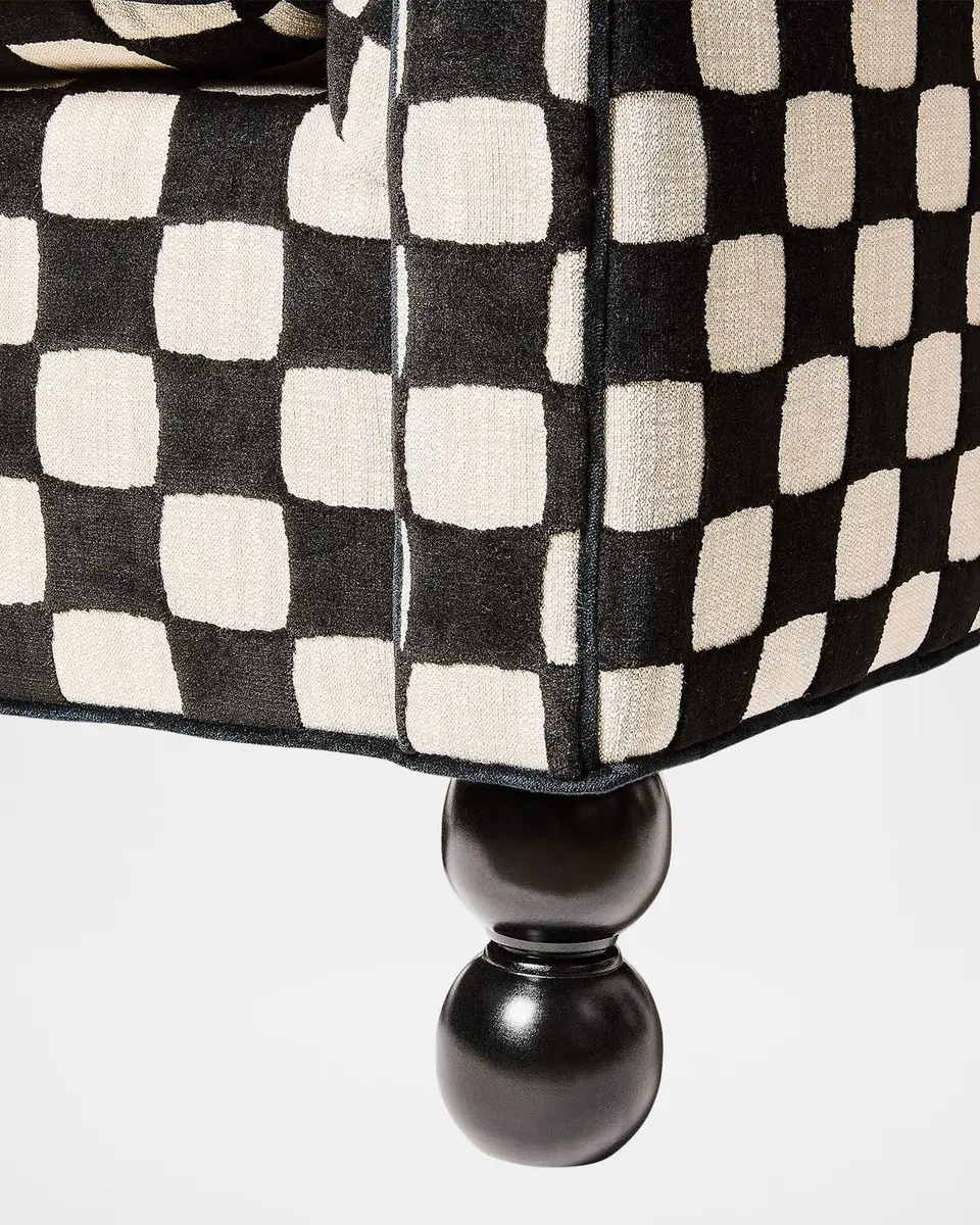 MacKenzie-Childs Gambit Accent Chair | Thumbnail 5 MacKenzie-Childs Gambit Accent Chair | Thumbnail 5