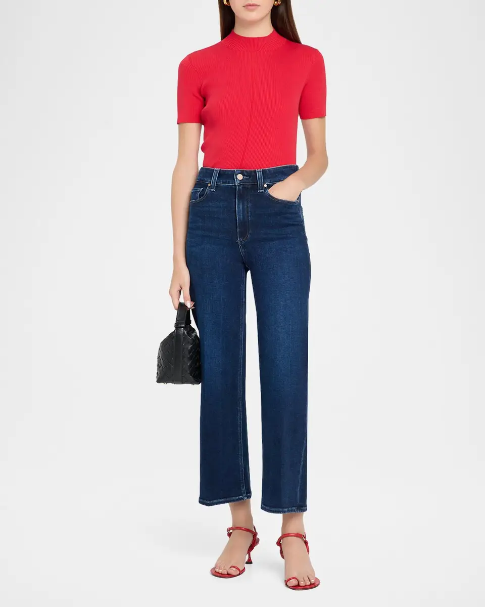 PAIGE Anessa High-Rise Wide-Leg Denim Jeans | Thumbnail 2 PAIGE Anessa High-Rise Wide-Leg Denim Jeans | Thumbnail 2