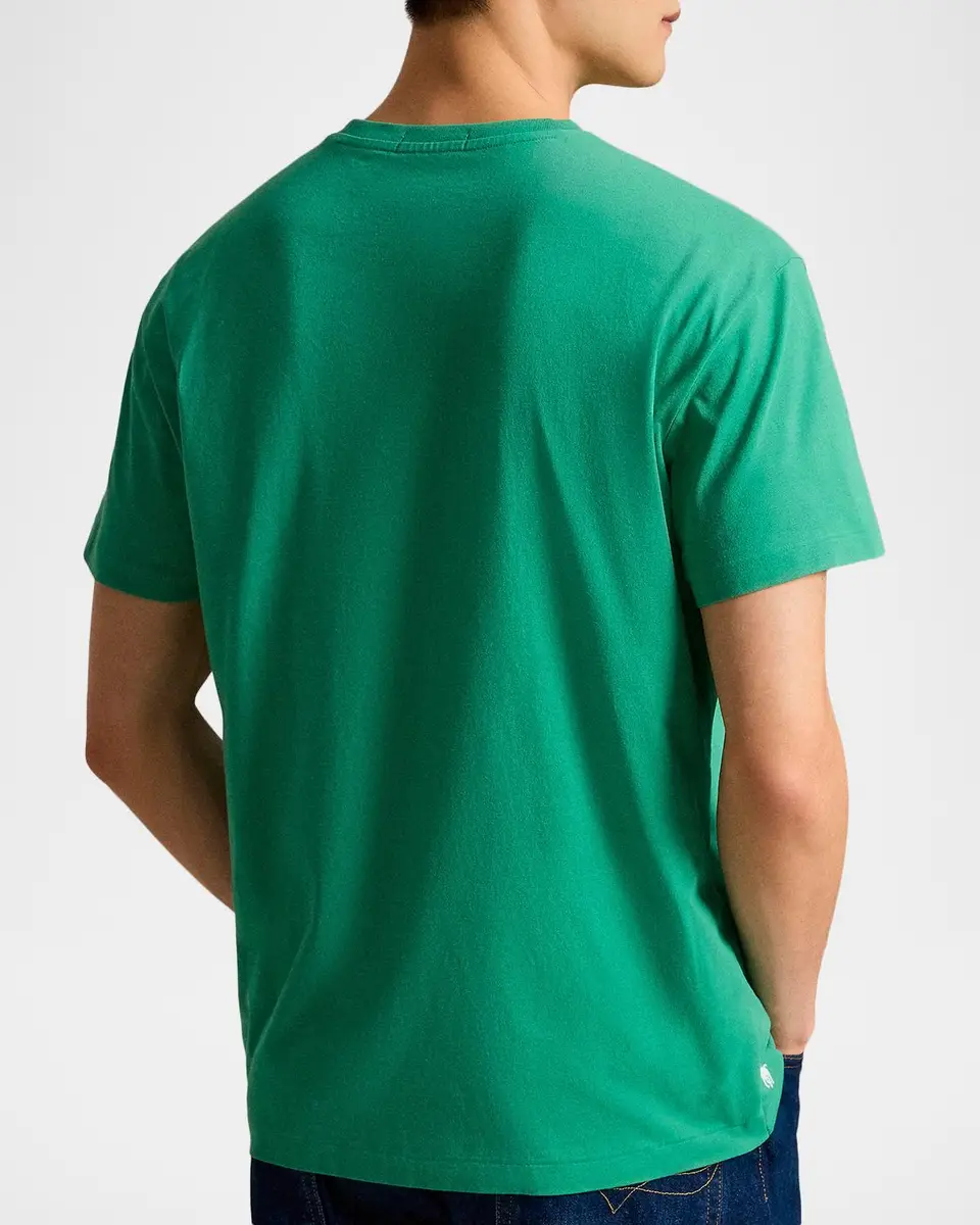Polo Ralph Lauren Men's Jersey Logo Crewneck T-Shirt | Thumbnail 3 Polo Ralph Lauren Men's Jersey Logo Crewneck T-Shirt | Thumbnail 3