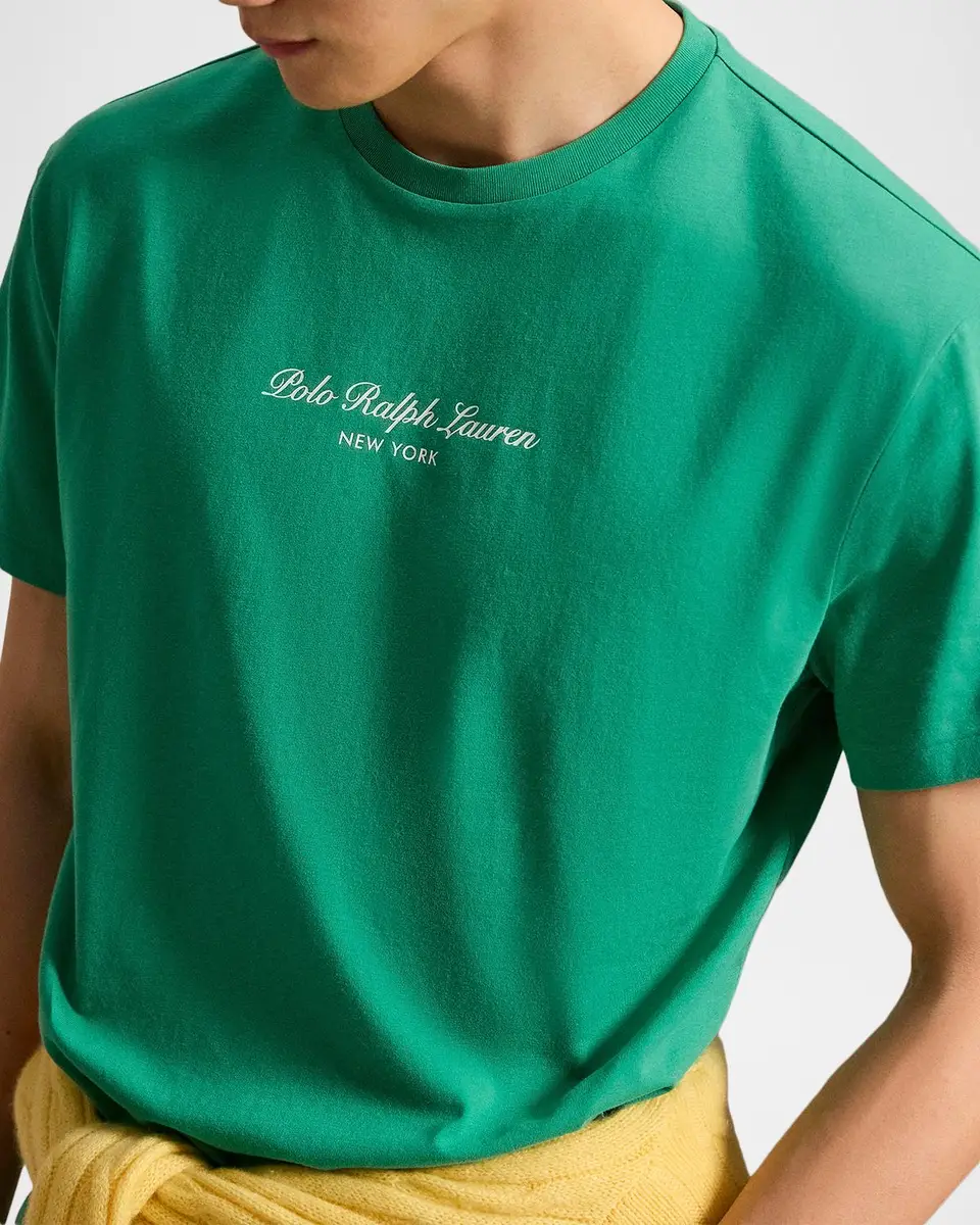 Polo Ralph Lauren Men's Jersey Logo Crewneck T-Shirt | Thumbnail 5 Polo Ralph Lauren Men's Jersey Logo Crewneck T-Shirt | Thumbnail 5