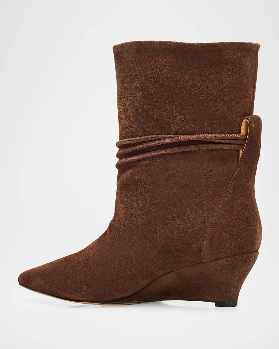 Odissì 50mm Gemma Suede Ankle Boots | Thumbnail 2 Odissì 50mm Gemma Suede Ankle Boots | Thumbnail 2