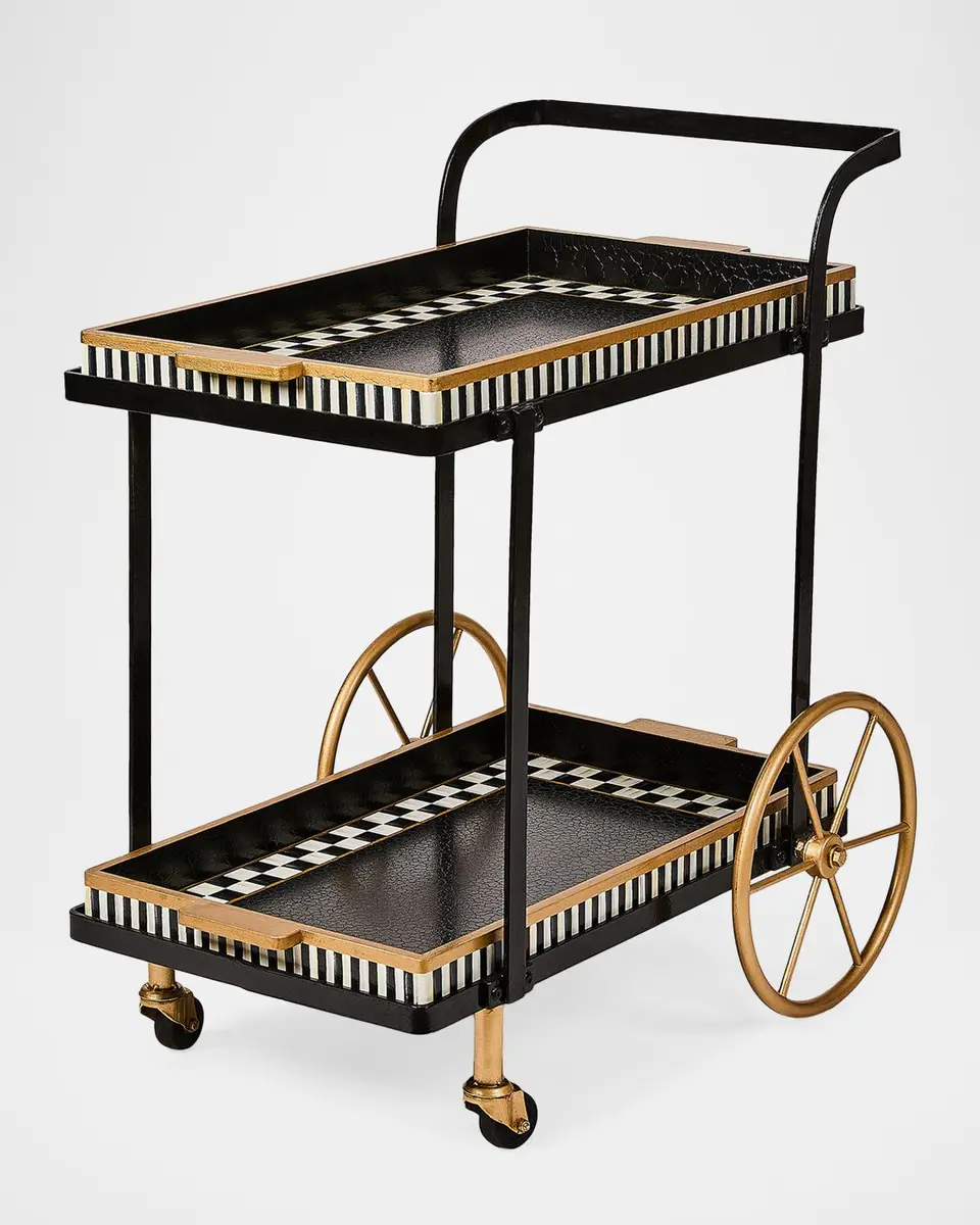 MacKenzie-Childs Butler's Bar Cart | Thumbnail 2