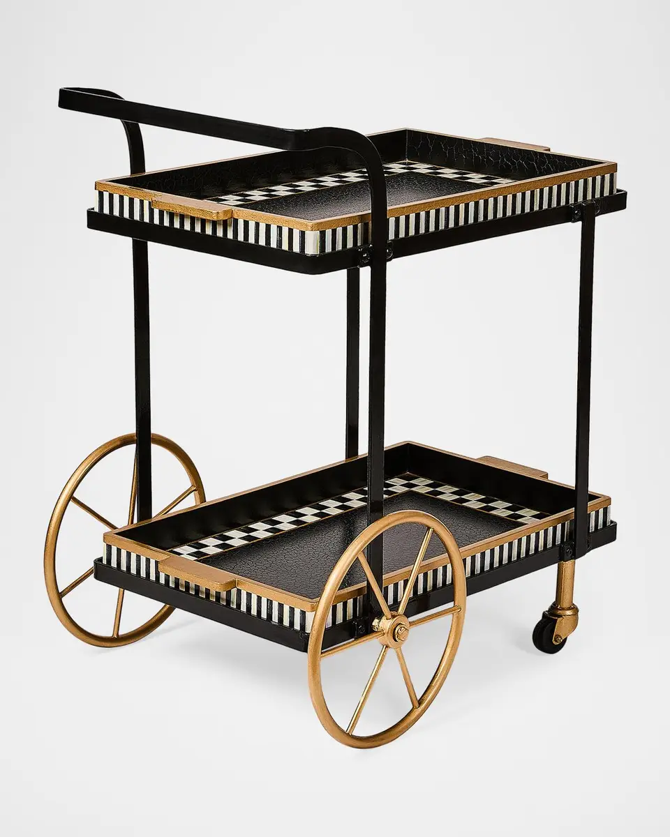 MacKenzie-Childs Butler's Bar Cart | Thumbnail 3