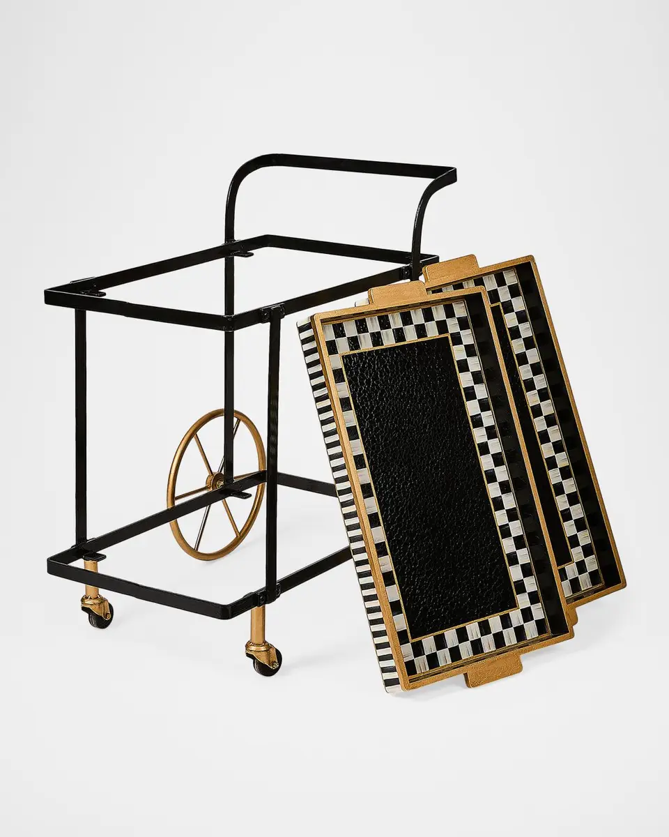 MacKenzie-Childs Butler's Bar Cart | Thumbnail 4