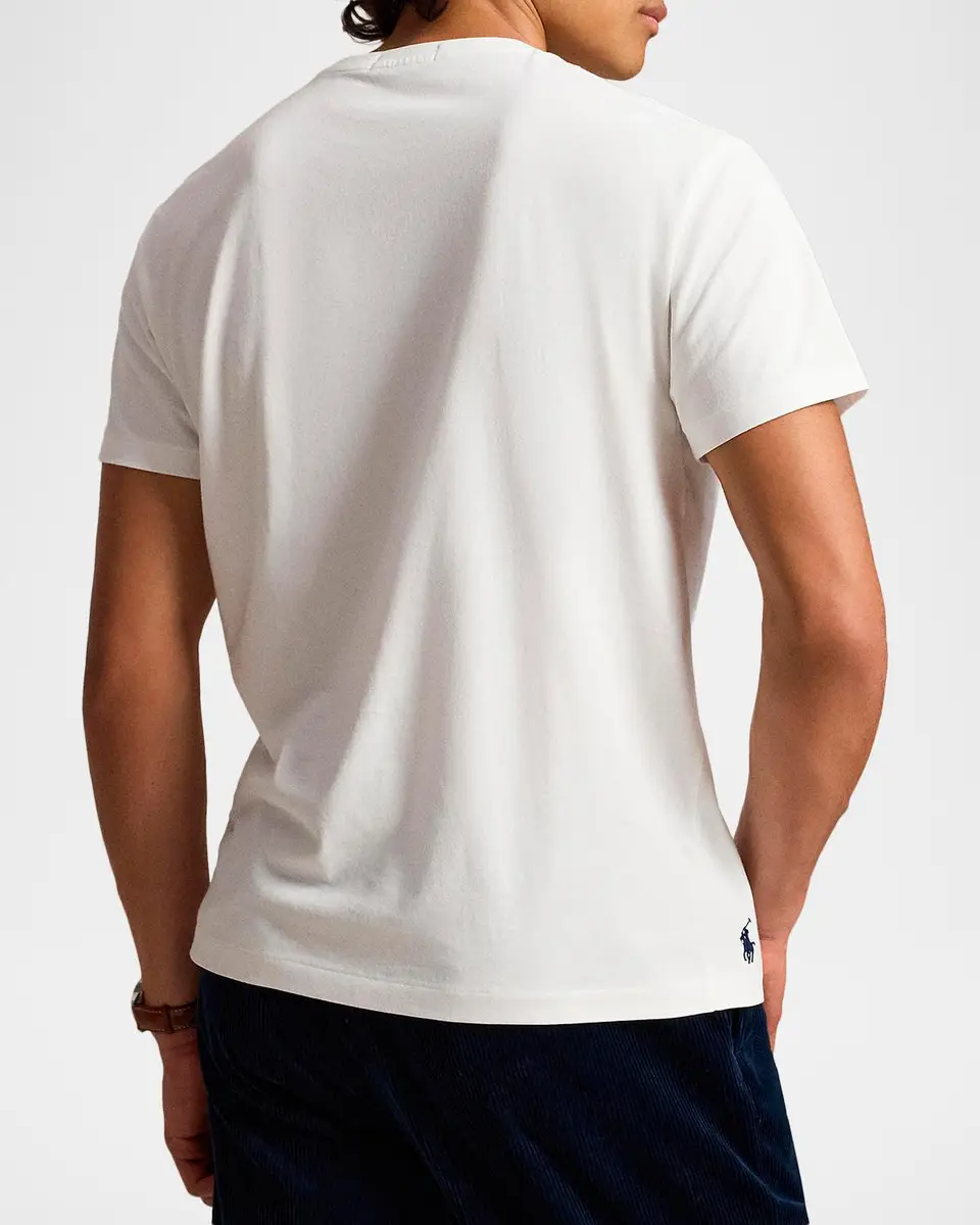 Polo Ralph Lauren Men's Jersey Knit Logo T-Shirt | Thumbnail 3 Polo Ralph Lauren Men's Jersey Knit Logo T-Shirt | Thumbnail 3