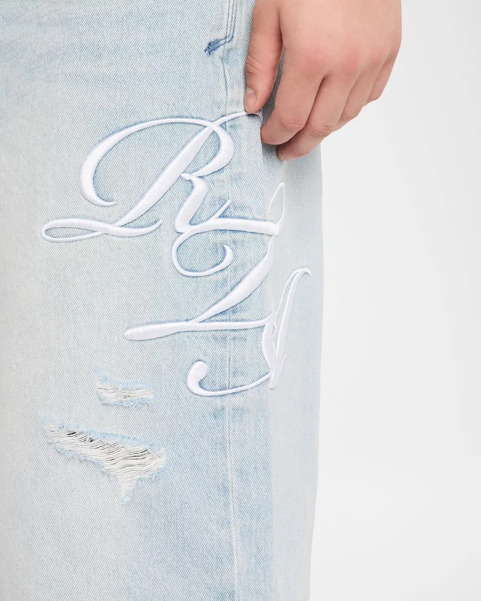 RTA Men's Gustavo Denim Shorts | Thumbnail 5 RTA Men's Gustavo Denim Shorts | Thumbnail 5