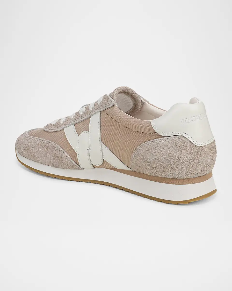 Veronica Beard Penrose Mixed Leather Runner Sneakers | Thumbnail 3 Veronica Beard Penrose Mixed Leather Runner Sneakers | Thumbnail 3