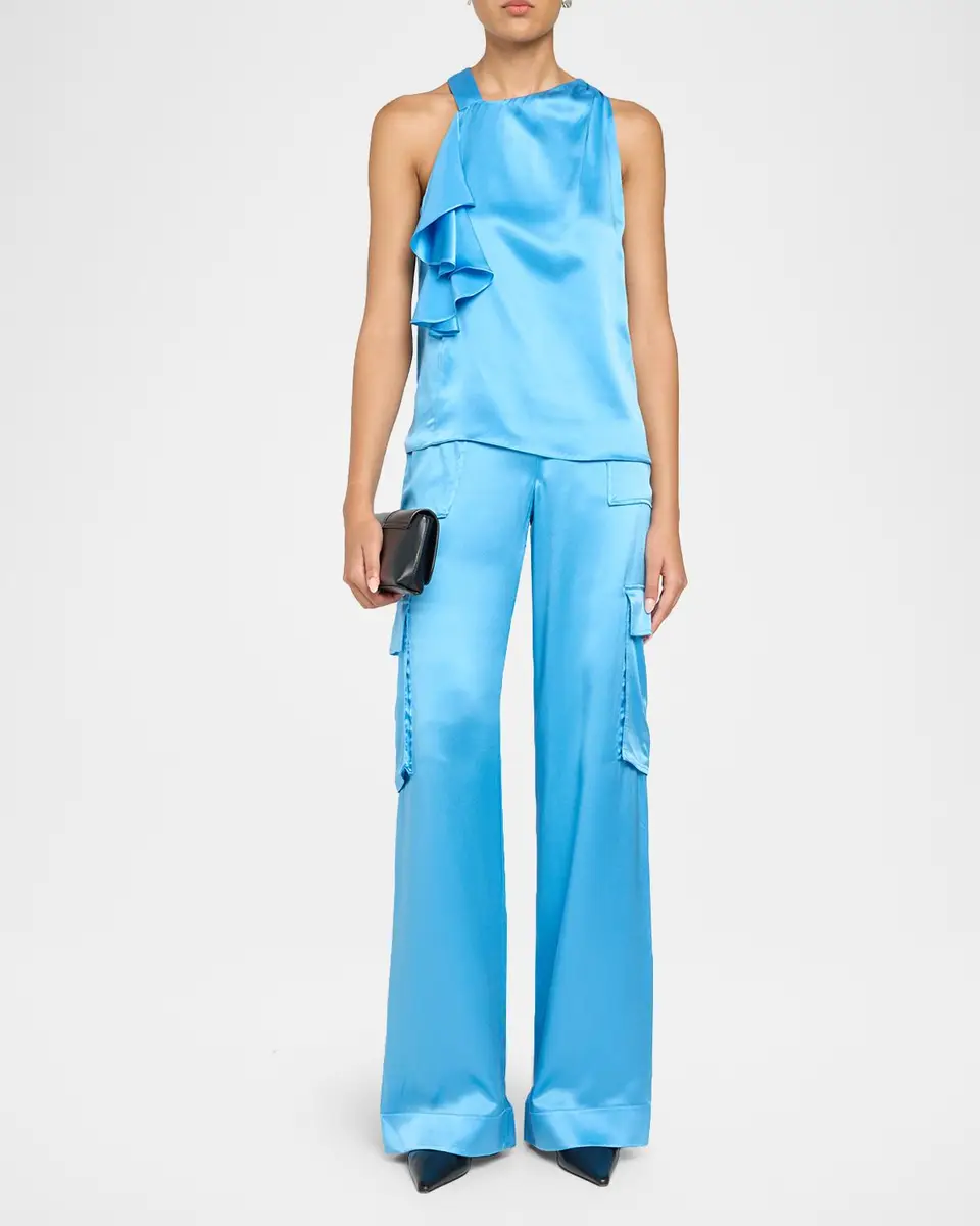 Ramy Brook Danielle Sleeveless Ruffle Blouse | Thumbnail 2 Ramy Brook Danielle Sleeveless Ruffle Blouse | Thumbnail 2