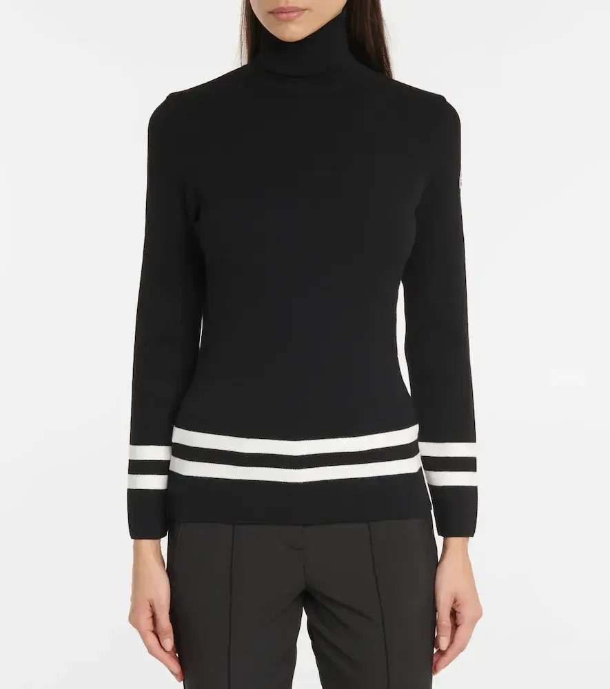 Fusalp Striped turtleneck knit sweater | Thumbnail 2 Fusalp Striped turtleneck knit sweater | Thumbnail 2