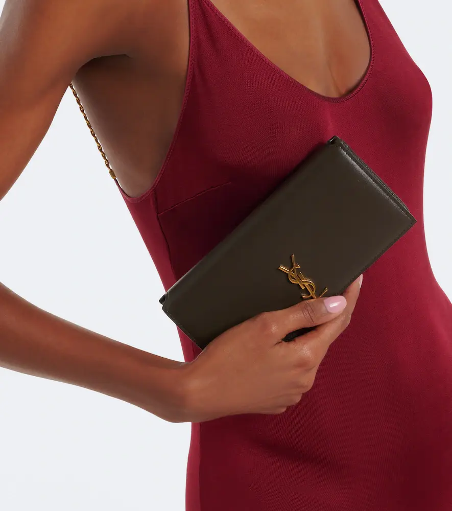 Saint Laurent Cassandre leather phone pouch | Thumbnail 6 Saint Laurent Cassandre leather phone pouch | Thumbnail 6
