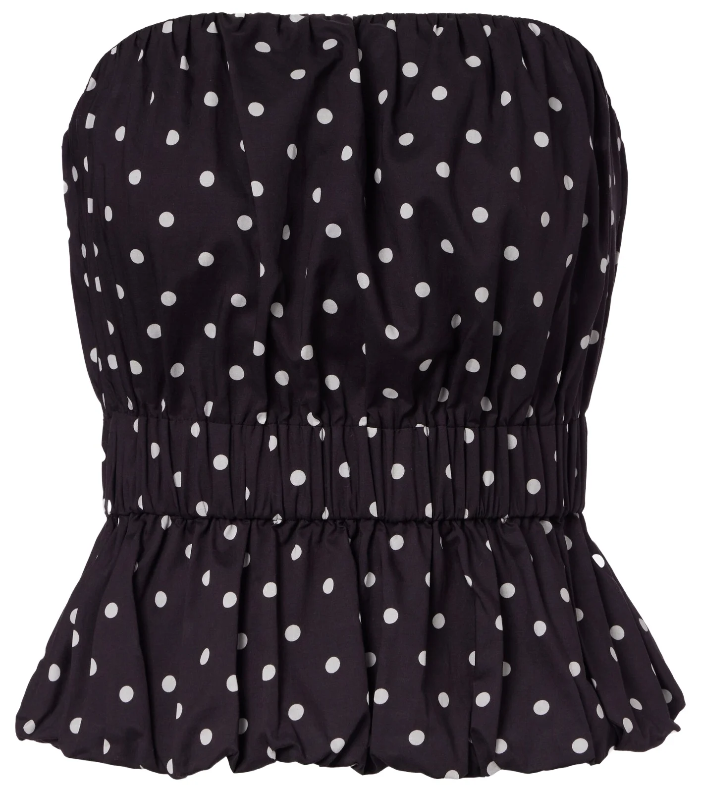 Posse Aurelia polka-dot top