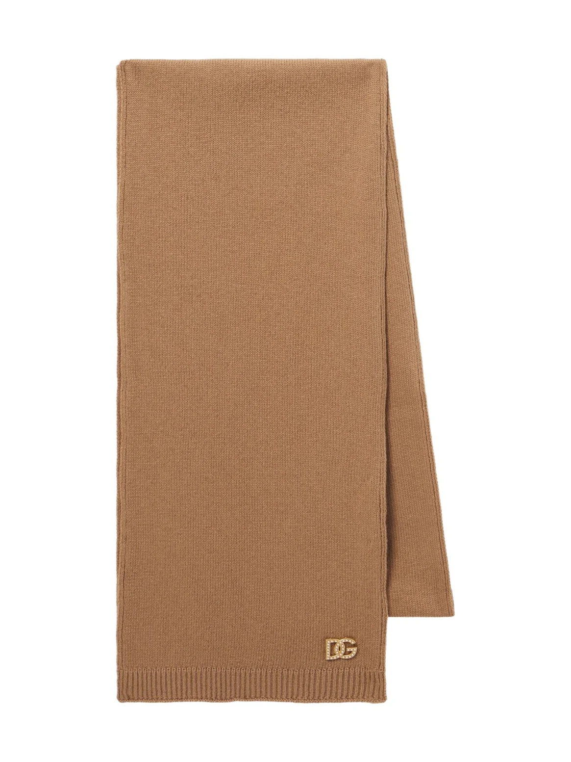 DG embellished virgin wool scarf DG embellished virgin wool scarf