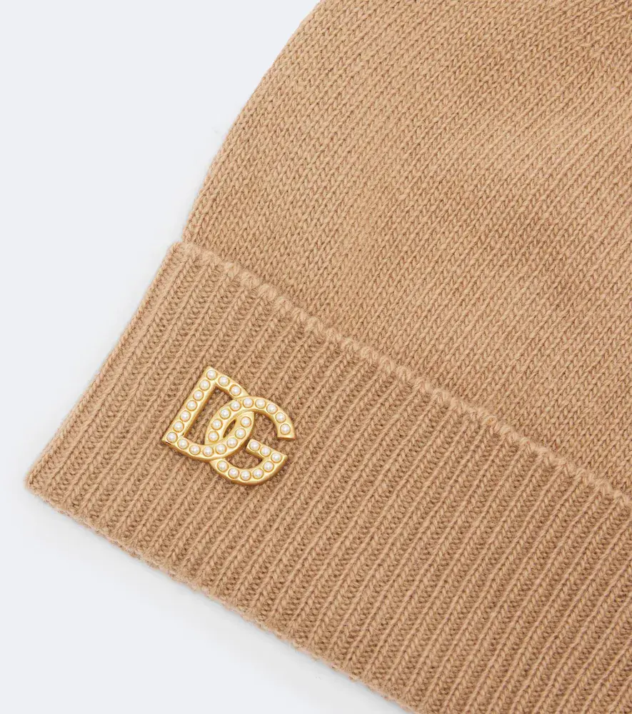 Dolce & Gabbana DG embellished virgin wool beanie | Thumbnail 2