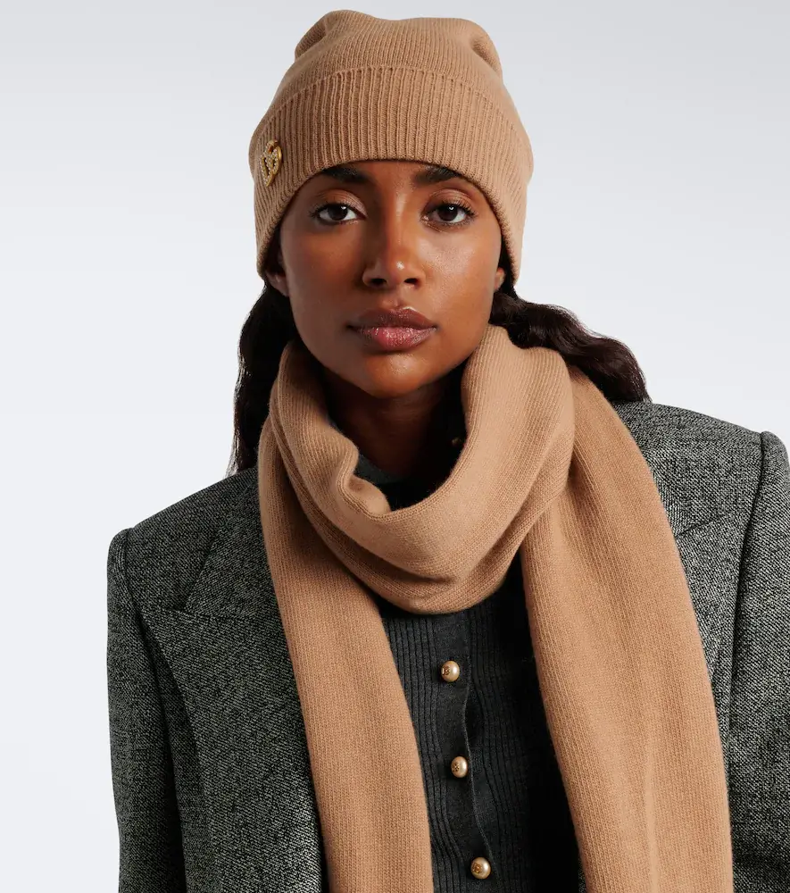 Dolce & Gabbana DG embellished virgin wool beanie | Thumbnail 4
