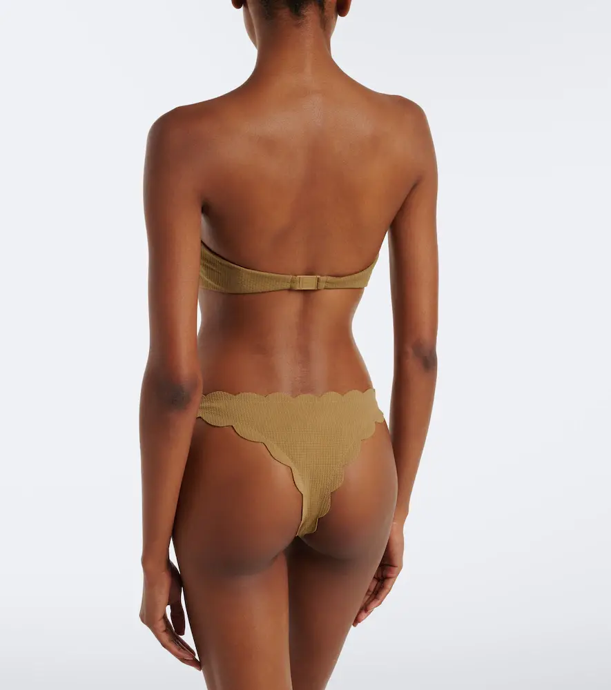 Marysia Antibes scalloped bandeau bikini top | Thumbnail 2 Marysia Antibes scalloped bandeau bikini top | Thumbnail 2