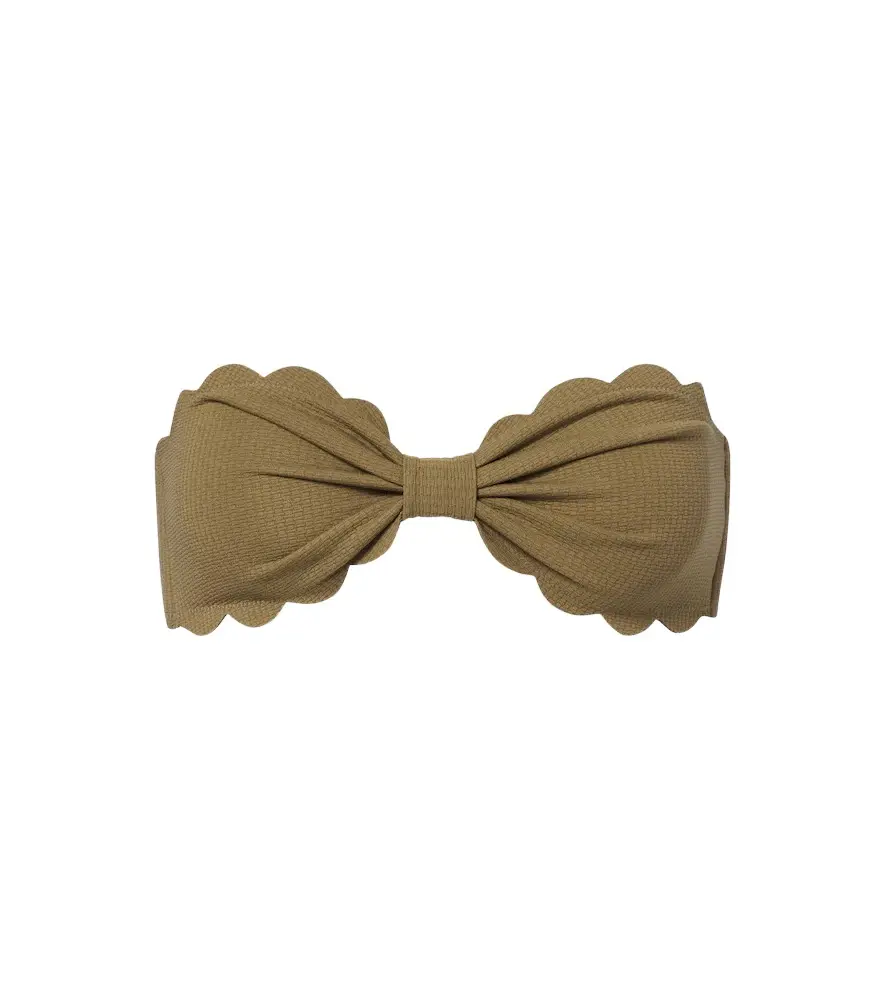 Marysia Antibes scalloped bandeau bikini top | Image 1 Marysia Antibes scalloped bandeau bikini top | Image 1