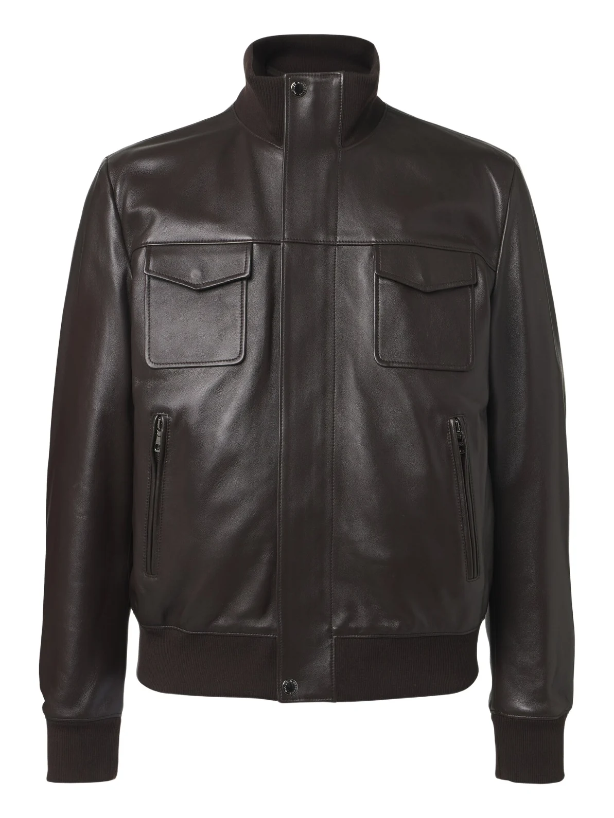 Leather blouson jacket Leather blouson jacket