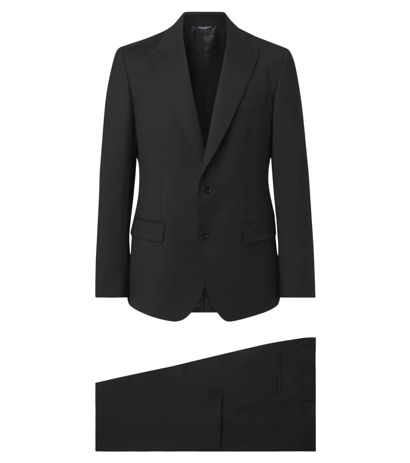 Single-breasted wool-blend suit Single-breasted wool-blend suit