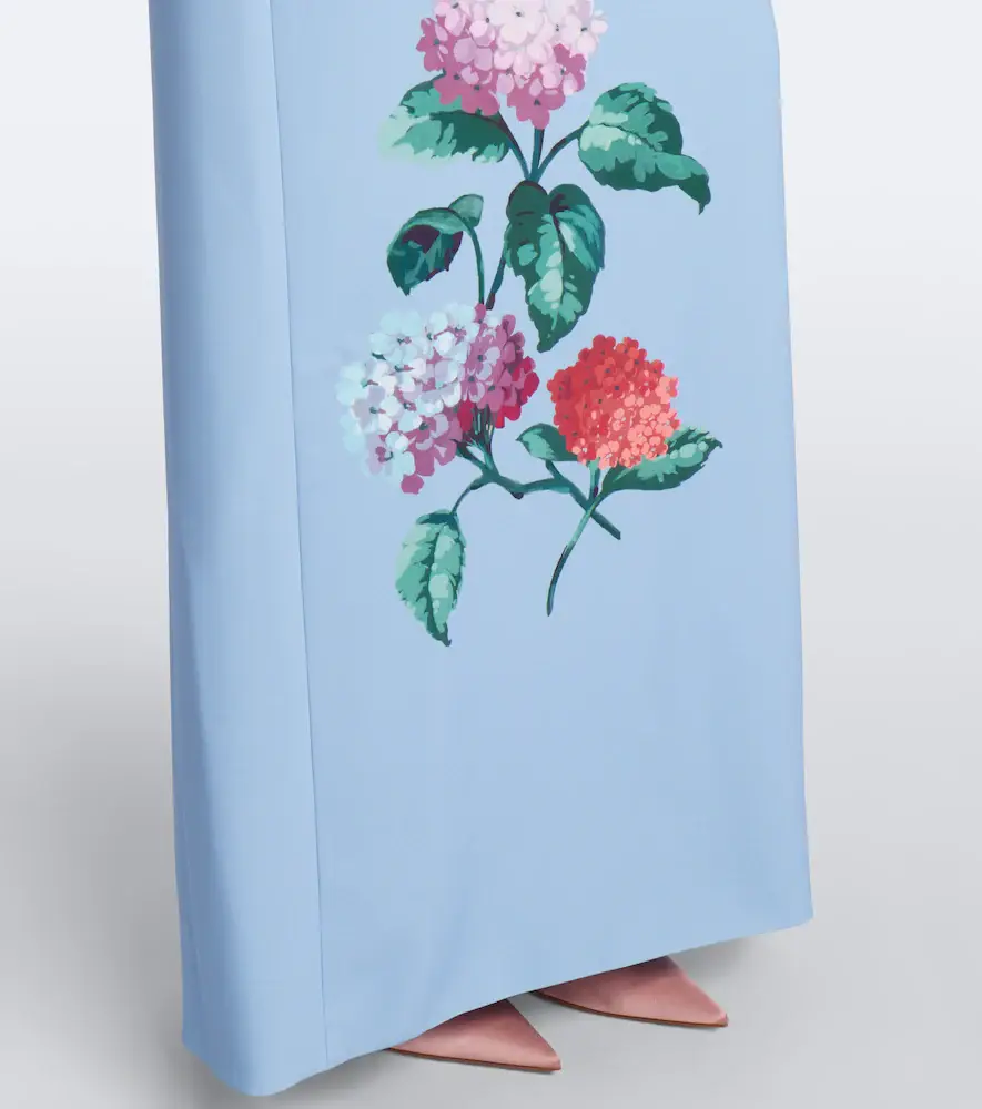 Carolina Herrera Embellished floral-appliqué bustier gown | Thumbnail 5