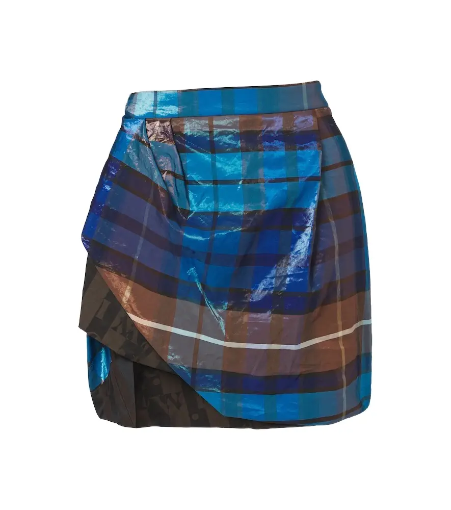 Vivienne Westwood Zora draped plaid miniskirt | Image 1 Vivienne Westwood Zora draped plaid miniskirt | Image 1