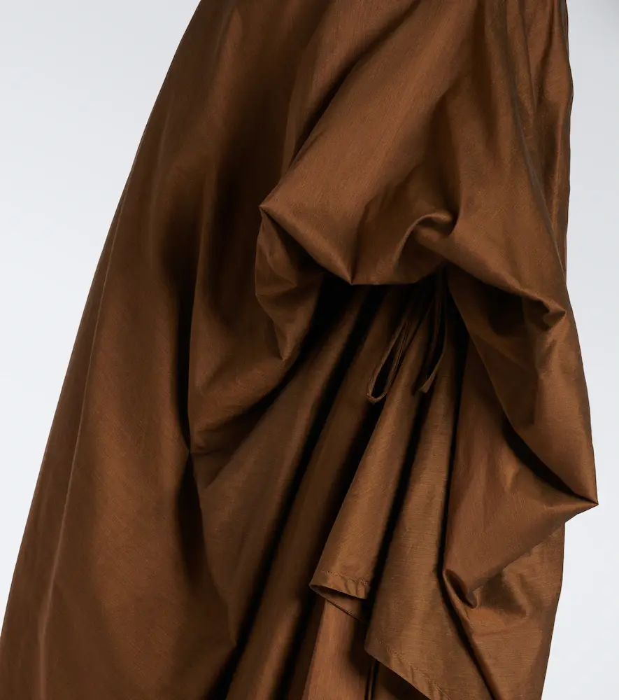 Vivienne Westwood Chichi draped cotton-blend bustier dress | Thumbnail 3 Vivienne Westwood Chichi draped cotton-blend bustier dress | Thumbnail 3