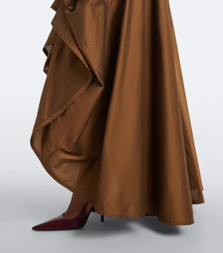 Vivienne Westwood Chichi draped cotton-blend bustier dress | Thumbnail 6 Vivienne Westwood Chichi draped cotton-blend bustier dress | Thumbnail 6