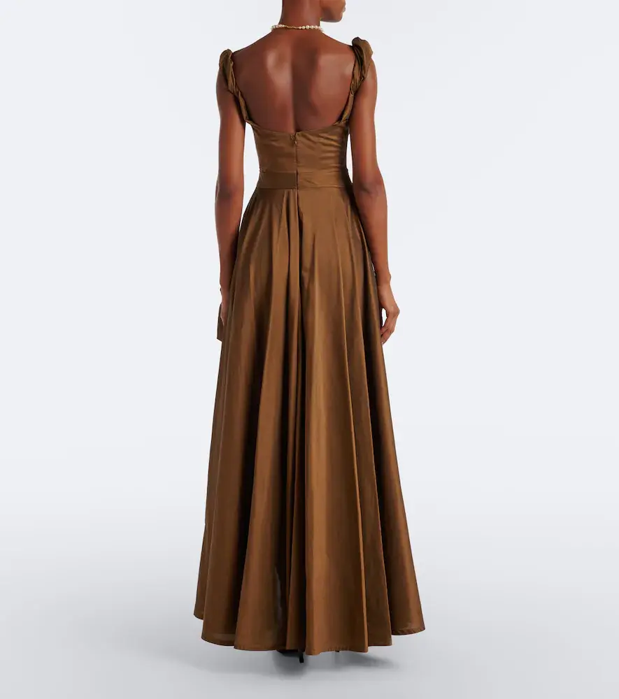 Vivienne Westwood Chichi draped cotton-blend bustier dress | Thumbnail 7 Vivienne Westwood Chichi draped cotton-blend bustier dress | Thumbnail 7
