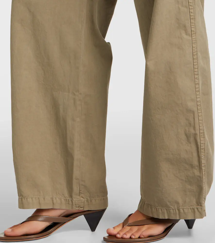 Frame Gallery cotton wide-leg pants | Thumbnail 4 Frame Gallery cotton wide-leg pants | Thumbnail 4