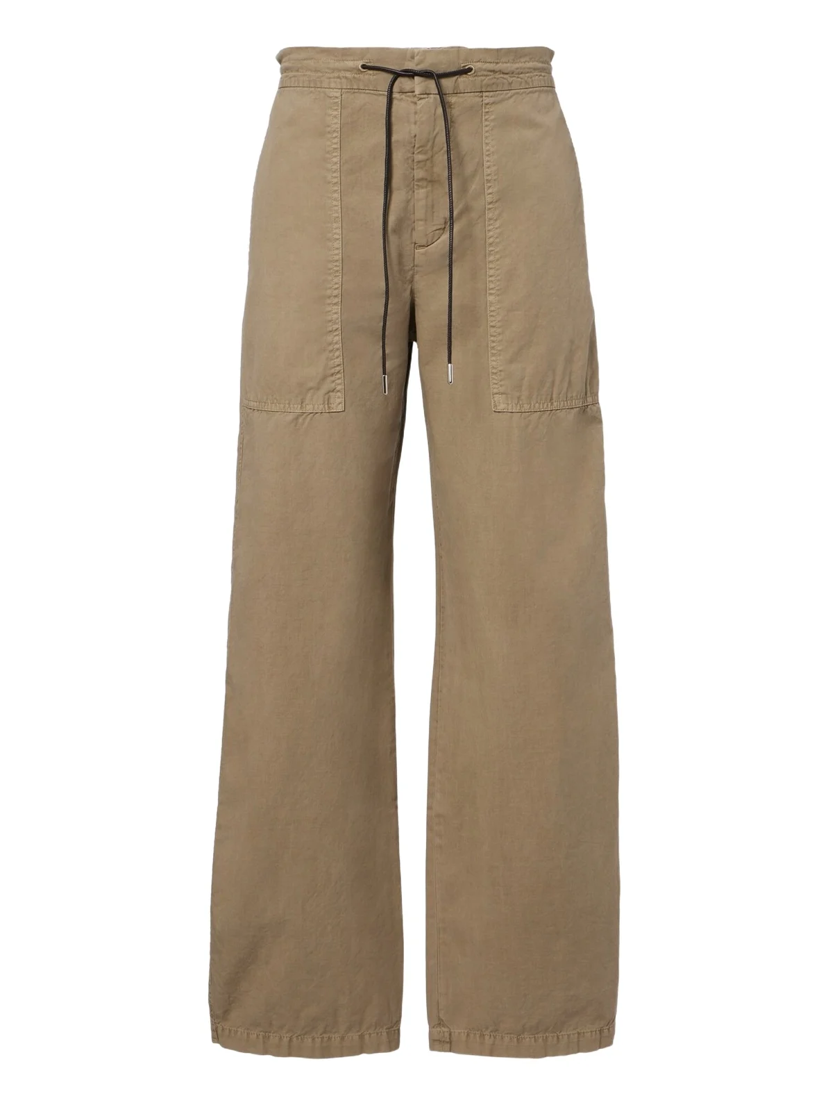 Gallery cotton wide-leg pants