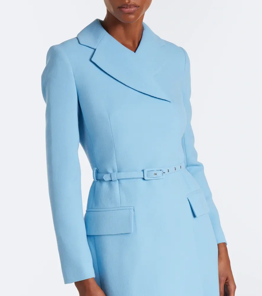 Emilia Wickstead Kalonice wool crêpe midi dress | Thumbnail 2