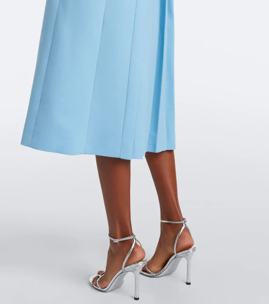 Emilia Wickstead Kalonice wool crêpe midi dress | Thumbnail 5