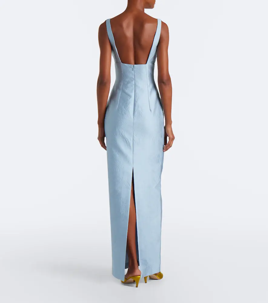 Emilia Wickstead Micheline floral cloqué gown | Thumbnail 5 Emilia Wickstead Micheline floral cloqué gown | Thumbnail 5