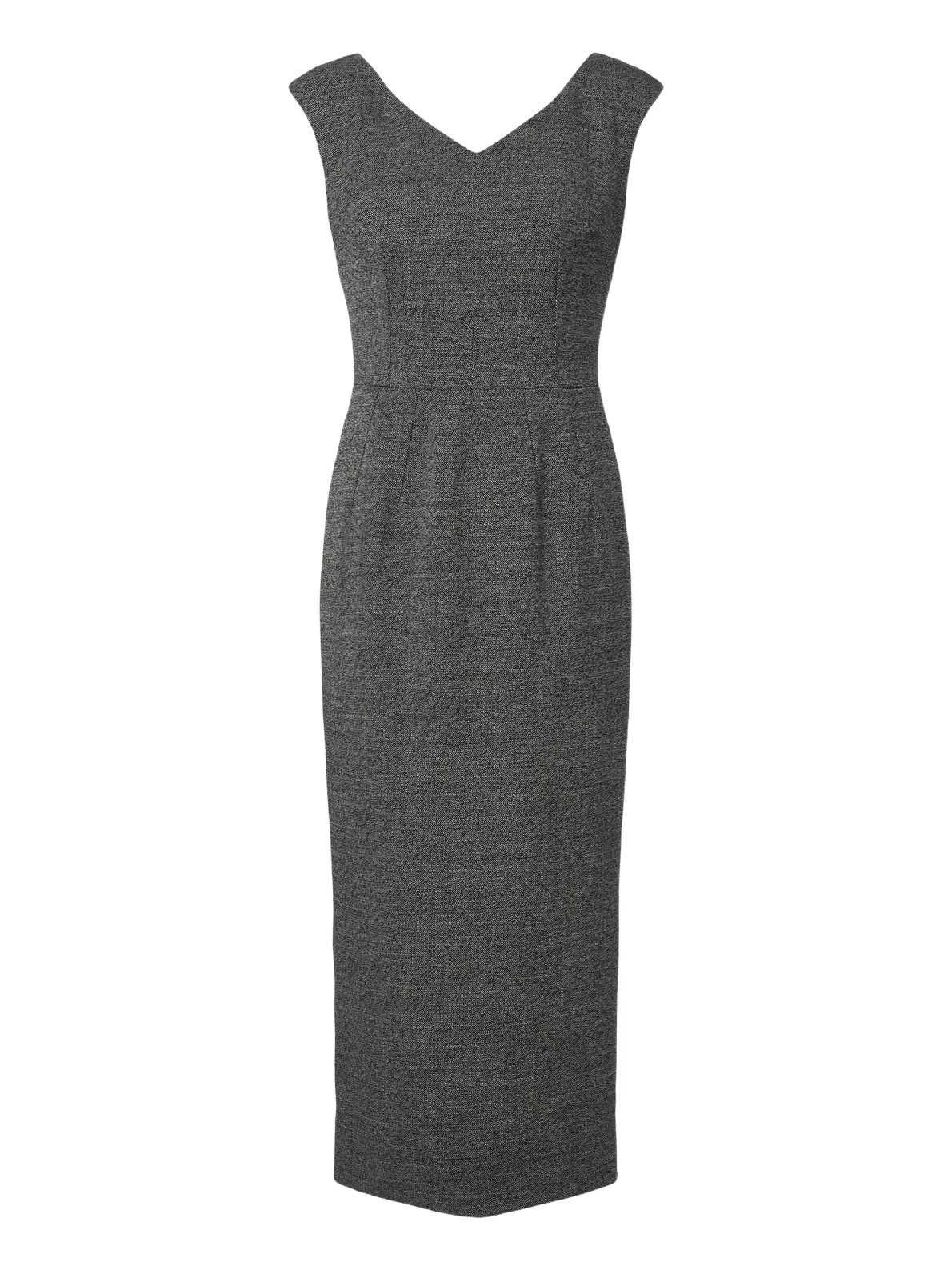 Wool midi dress