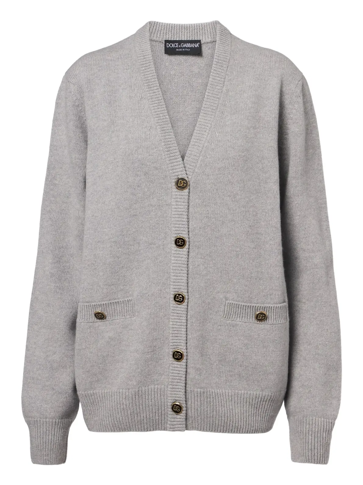 Dolce & Gabbana DG virgin wool cardigan