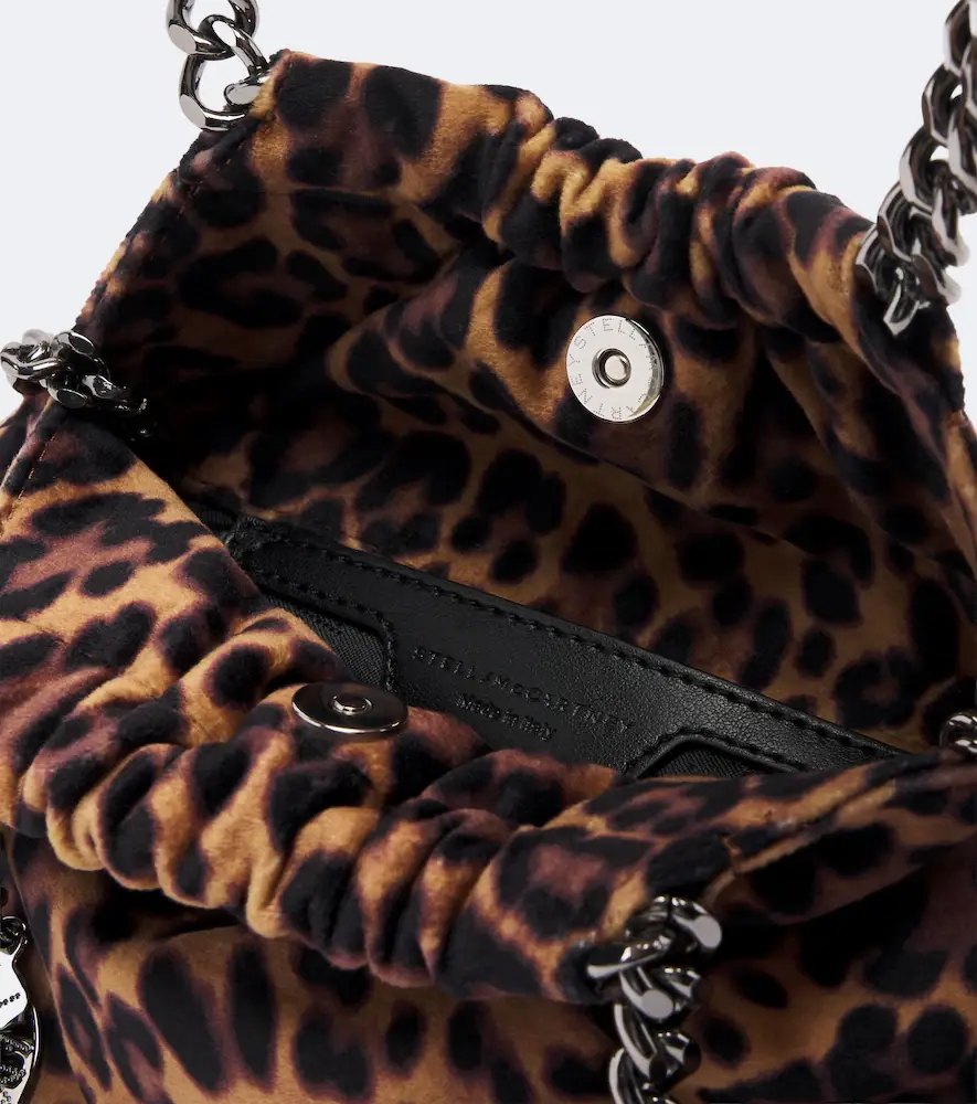 Stella McCartney Falabella Mini leopard-print top-handle bag | Thumbnail 3 Stella McCartney Falabella Mini leopard-print top-handle bag | Thumbnail 3