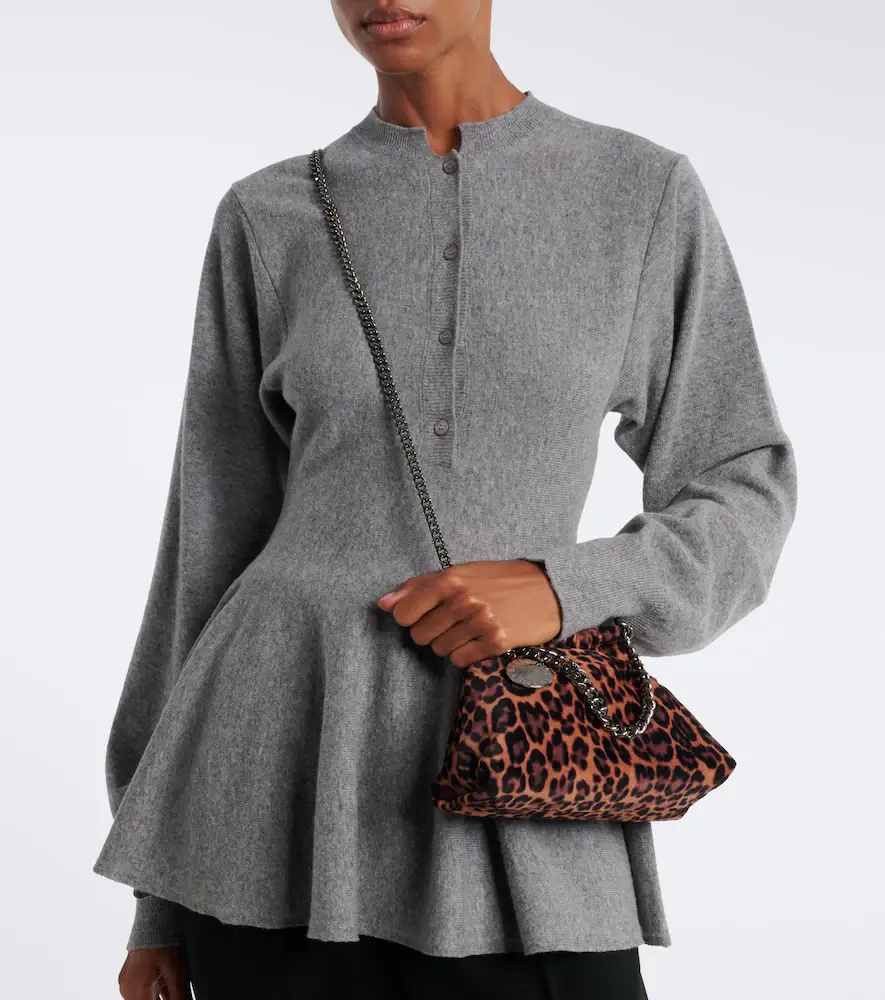 Stella McCartney Falabella Mini leopard-print top-handle bag | Thumbnail 5 Stella McCartney Falabella Mini leopard-print top-handle bag | Thumbnail 5