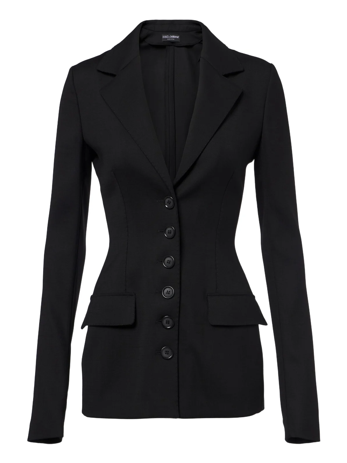 Wool-blend blazer