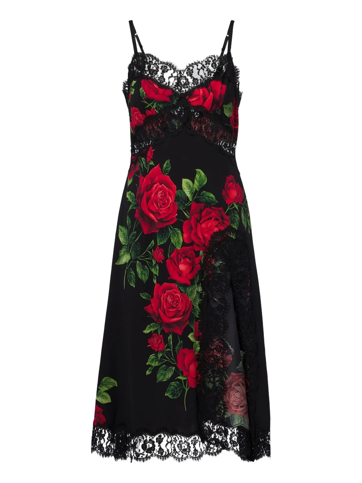 Charmeuse silk and cotton-blend slip dress Charmeuse silk and cotton-blend slip dress