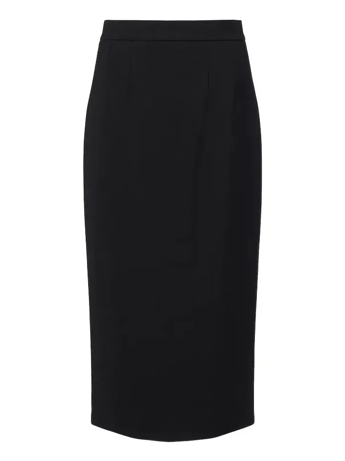 Wool-blend pencil skirt Wool-blend pencil skirt