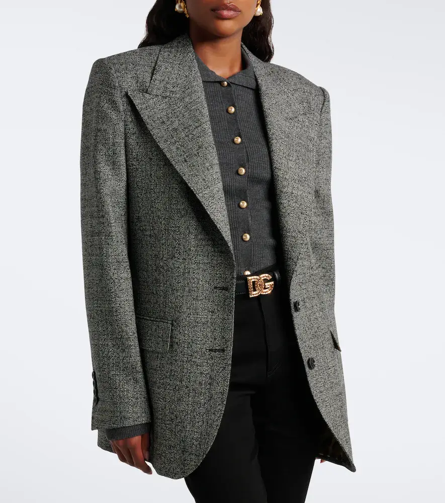 Dolce & Gabbana Virgin wool tweed blazer | Thumbnail 7 Dolce & Gabbana Virgin wool tweed blazer | Thumbnail 7