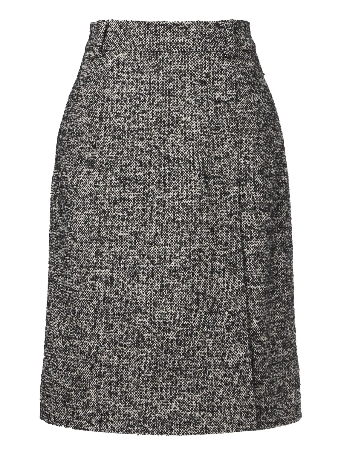 Dolce & Gabbana Wool, silk, and alpaca-blend tweed pencil skirt