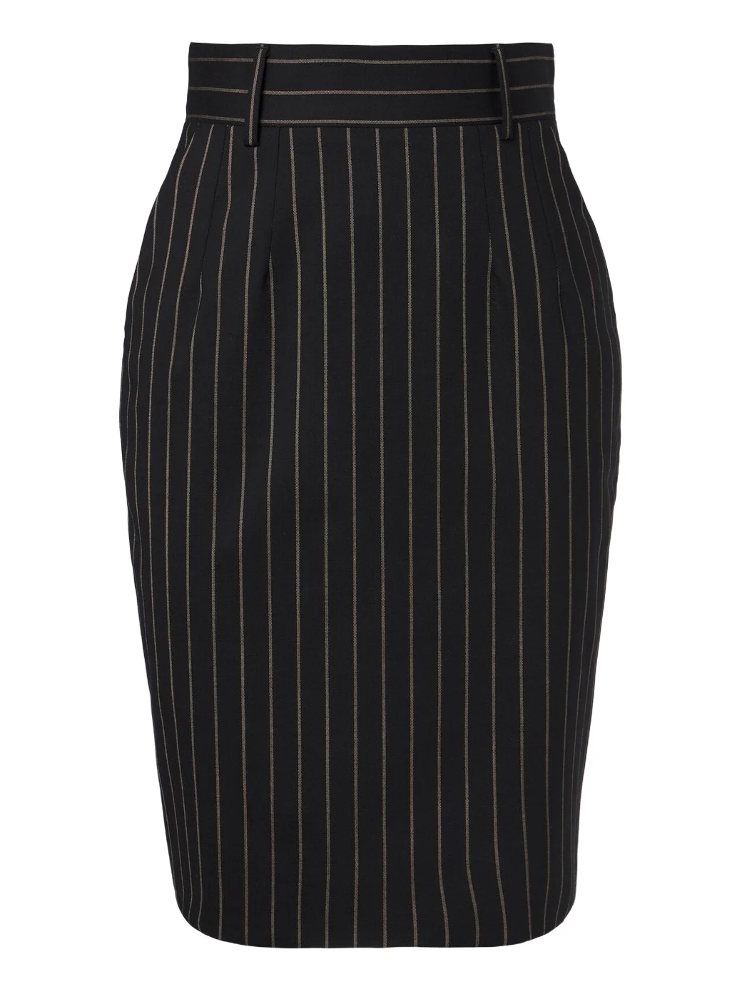 Dolce & Gabbana Pinstriped wool pencil skirt