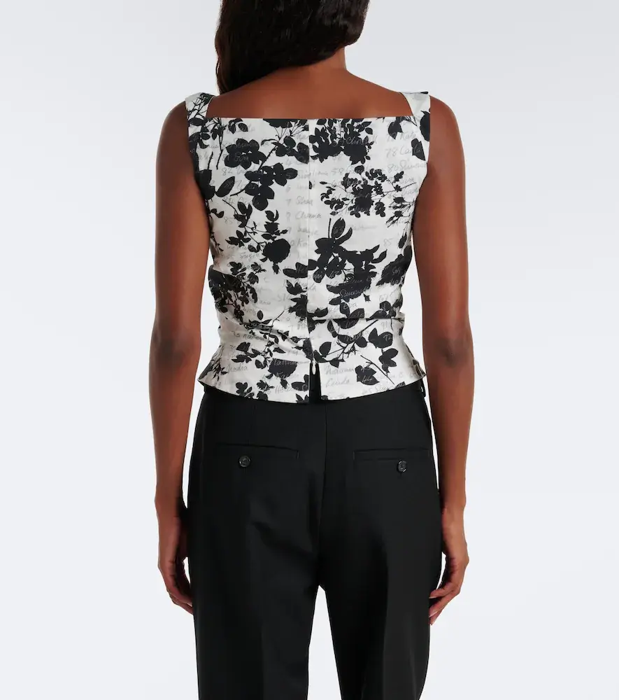 Vivienne Westwood Sunday floral bustier top | Thumbnail 6 Vivienne Westwood Sunday floral bustier top | Thumbnail 6