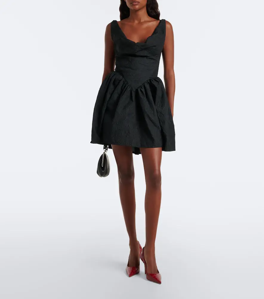 Vivienne Westwood Sunday floral jacquard minidress | Thumbnail 5 Vivienne Westwood Sunday floral jacquard minidress | Thumbnail 5